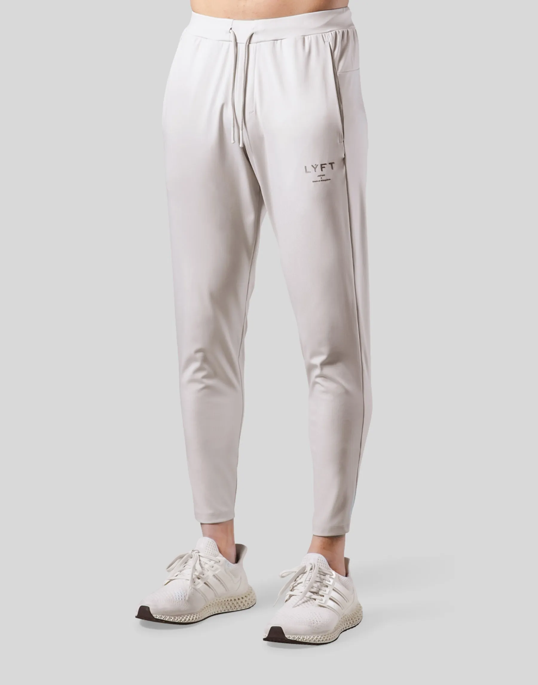 2Way Stretch Tapered Pants - Ivory