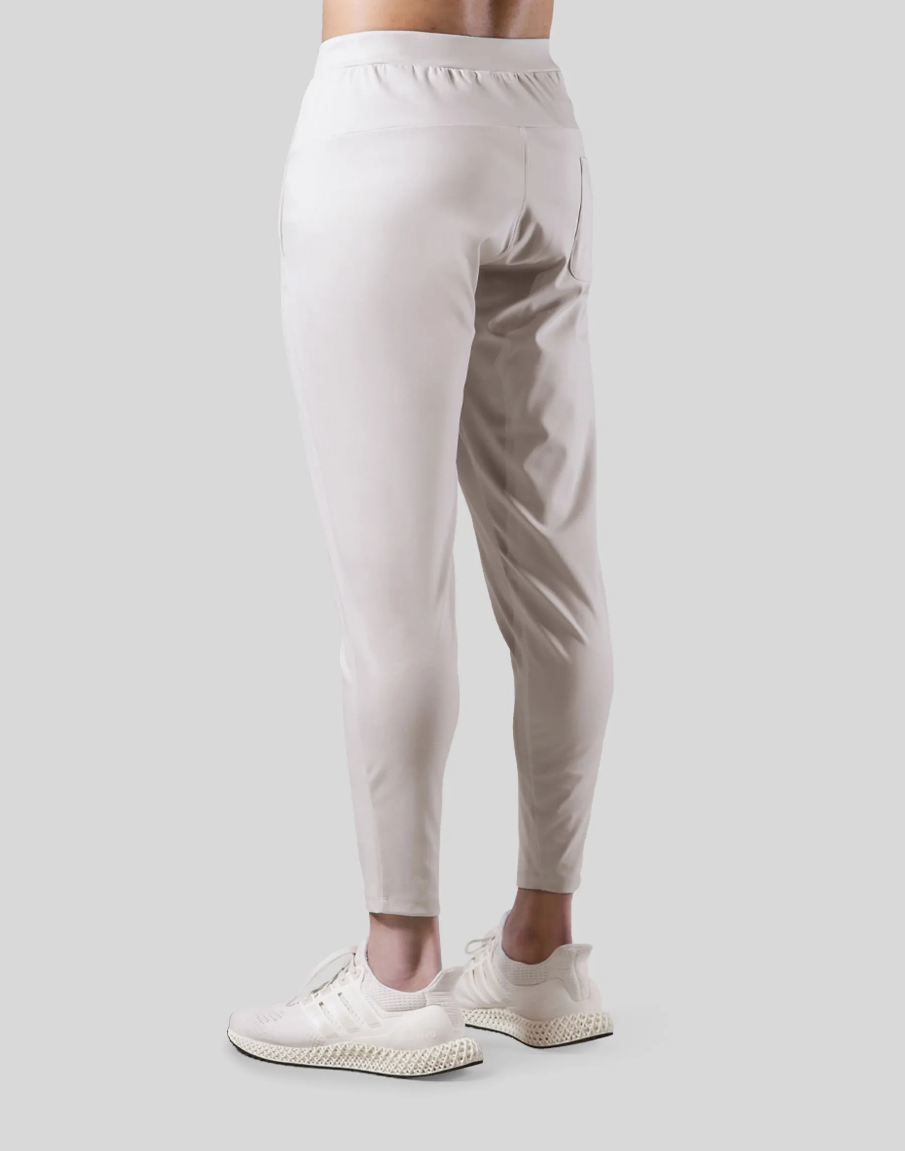 2Way Stretch Tapered Pants - Ivory