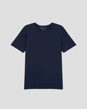 Basel Micro Modal Stretch short sleeve - Navy