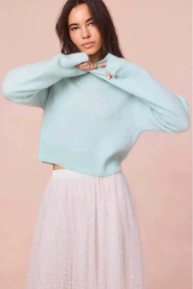 Bellman Cropped Cashmere Pullover