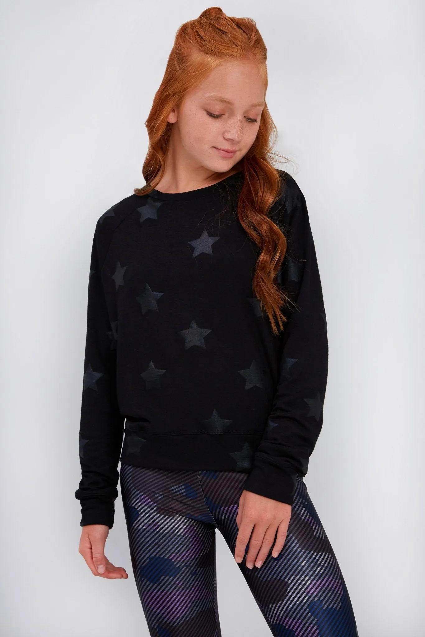 Black Star Foil Sweatshirt