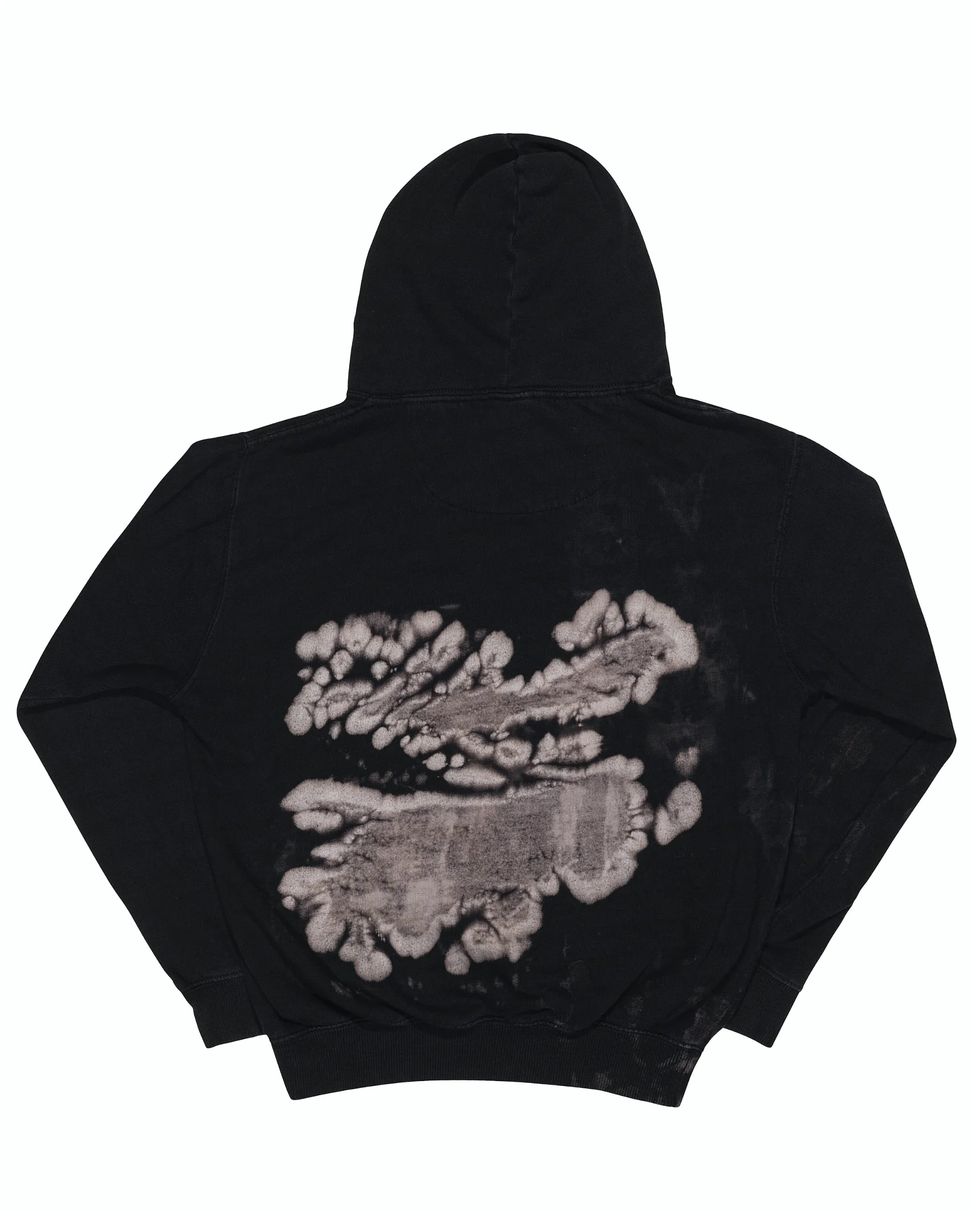 Bleach Wash Premium Fleece Hoodie - Dead Sea