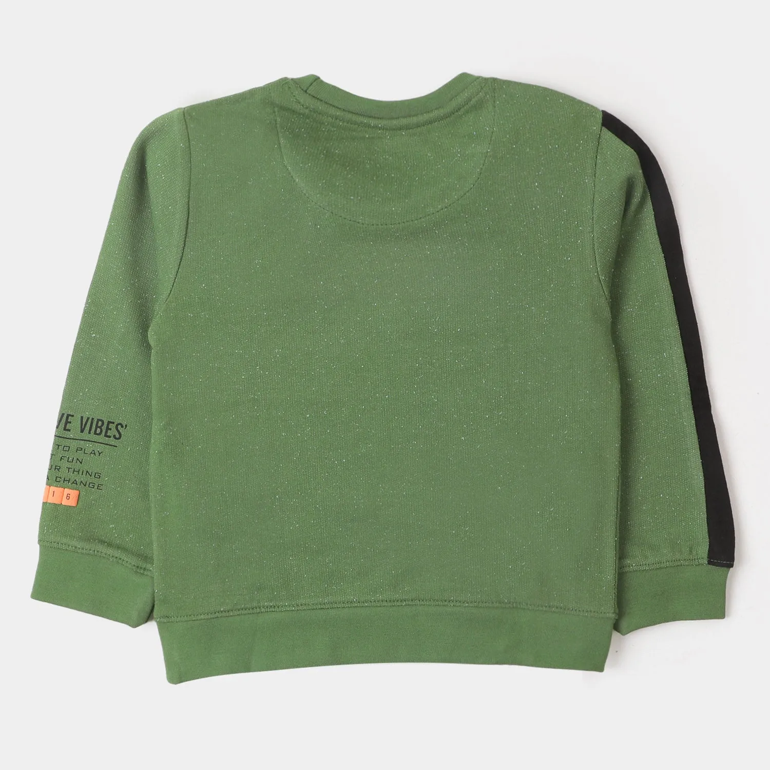 Boys Sweatshirt Ready To Play - Green