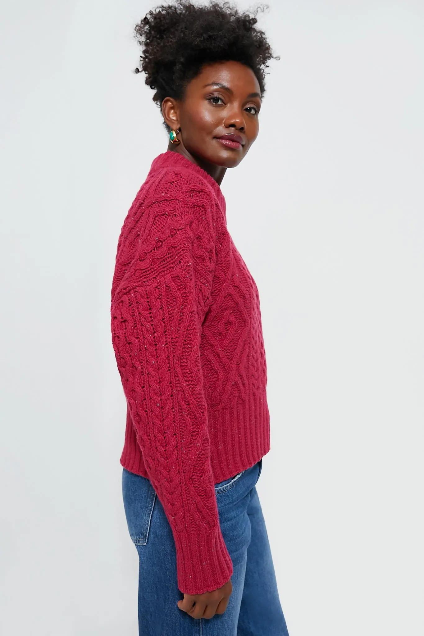 Bramble Berry Liberty Diamond Crew Neck Sweater