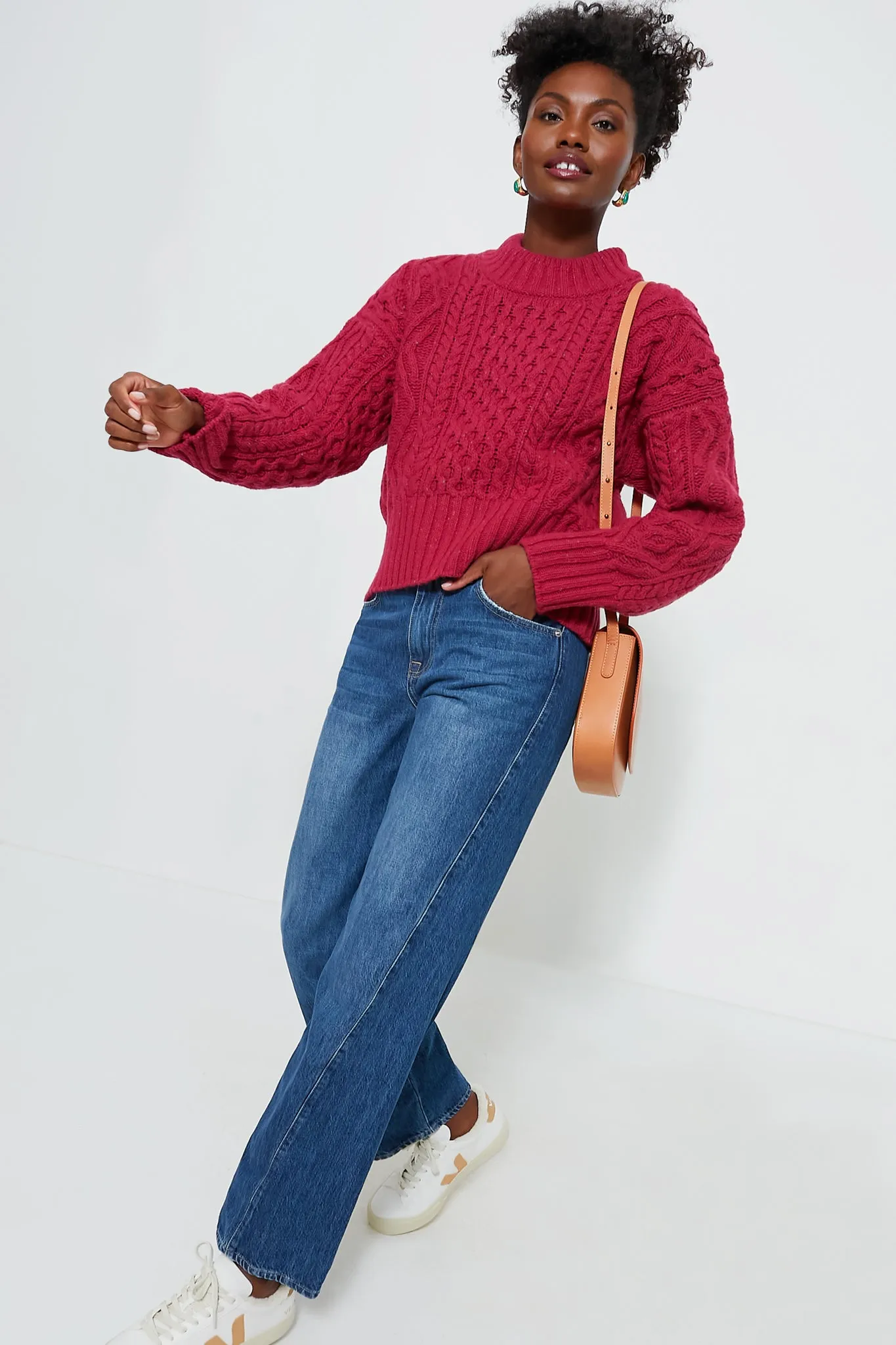 Bramble Berry Liberty Diamond Crew Neck Sweater