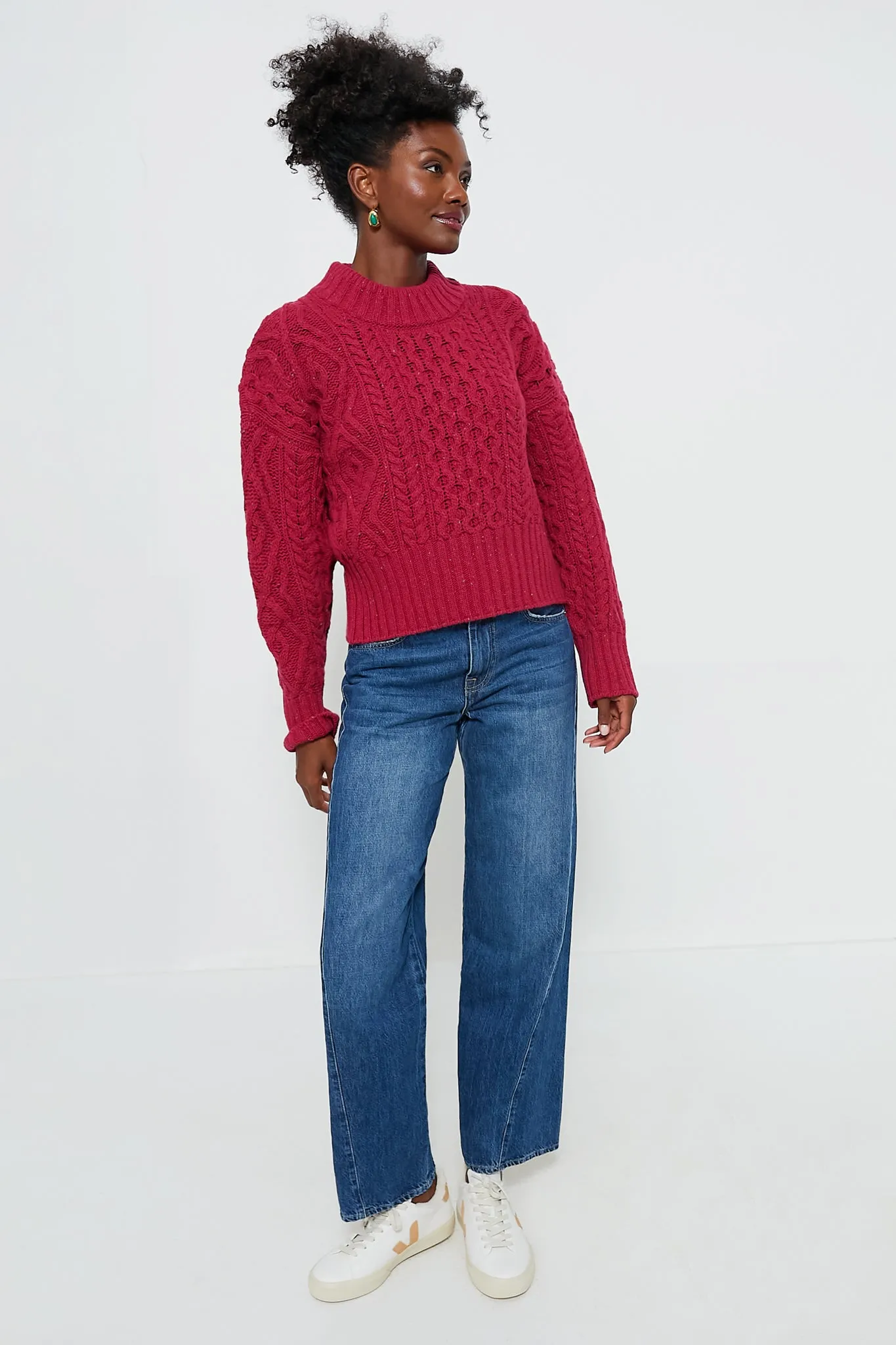 Bramble Berry Liberty Diamond Crew Neck Sweater