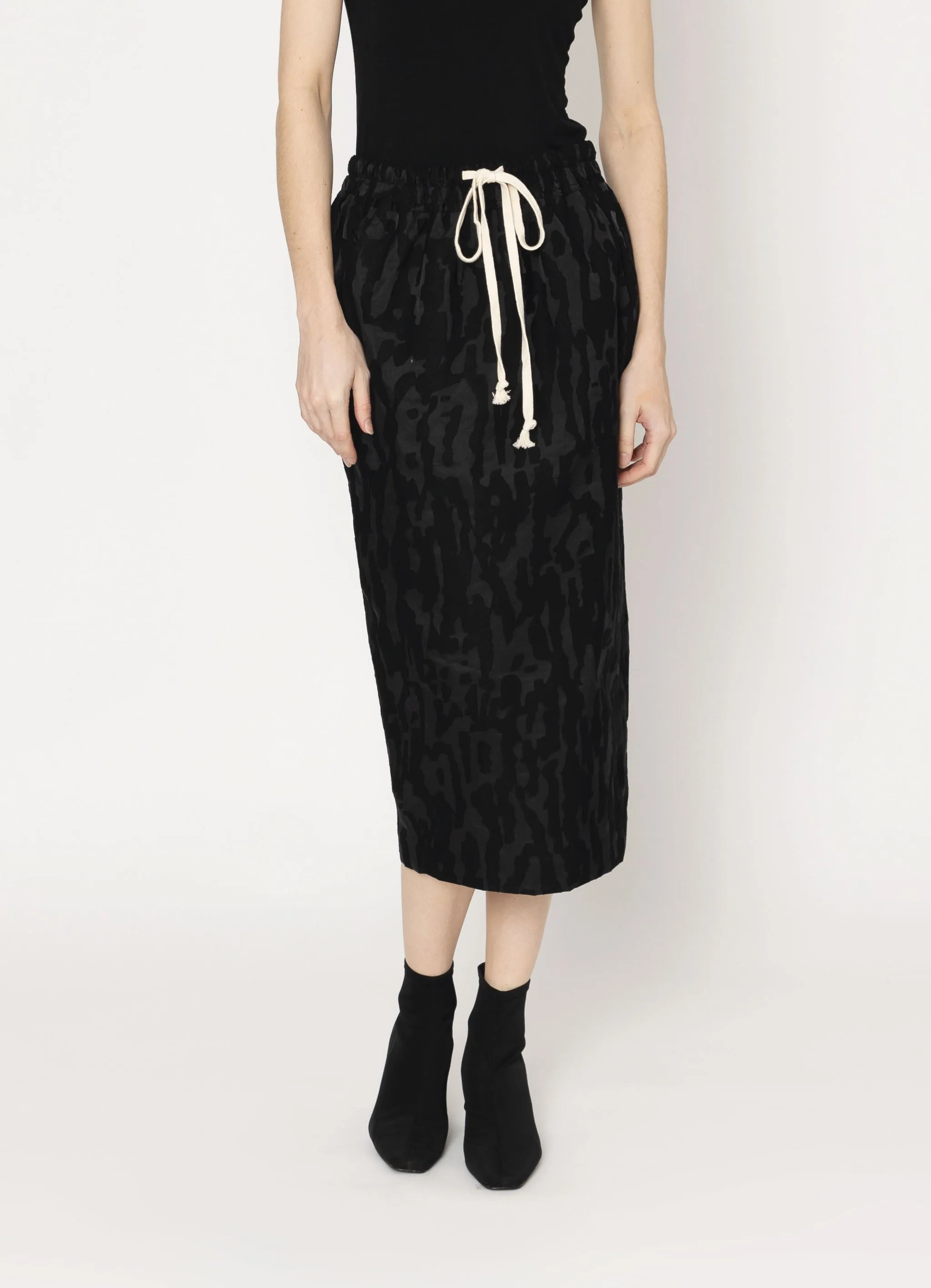 Carlos Skirt - Black Camo