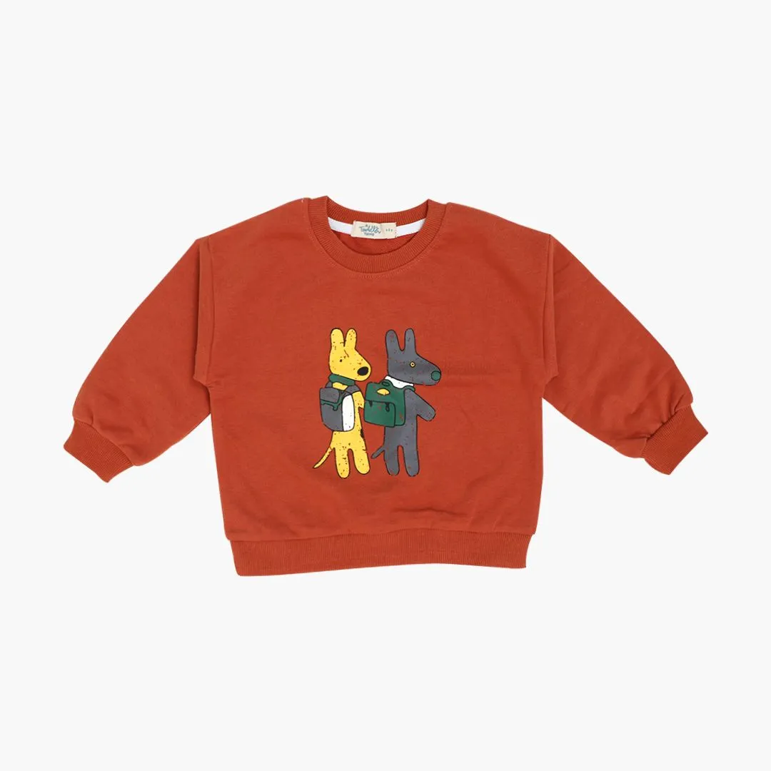 Coral Pup Crew - Sweatshirts for kids