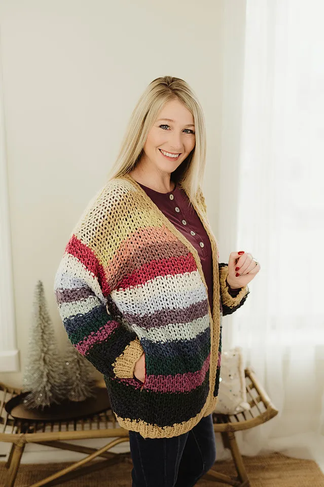 Crochet Multi Cardigan