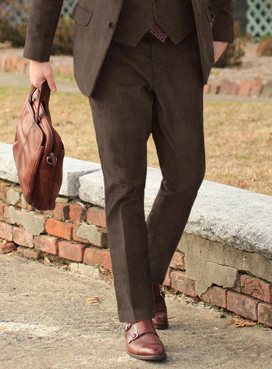 Dark Brown Corduroy Pants