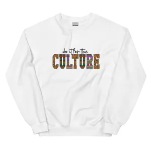 Do it For The Culture (Pattern) - Sweatshirt