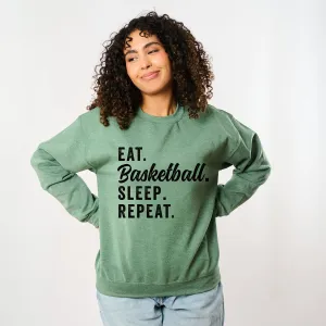 Eat Basketball Sleep Repeat | Sweatshirt