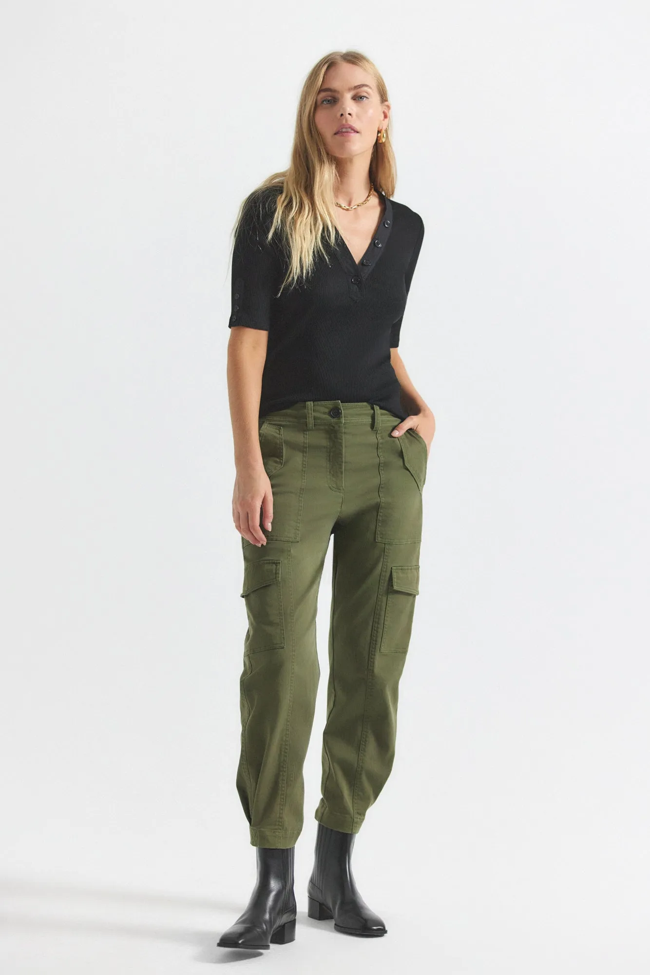 Elian Utility Pants - Fatigue