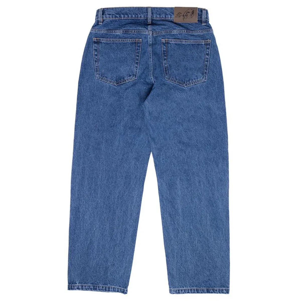 Frog Five Pocket Denim Pants: Blue