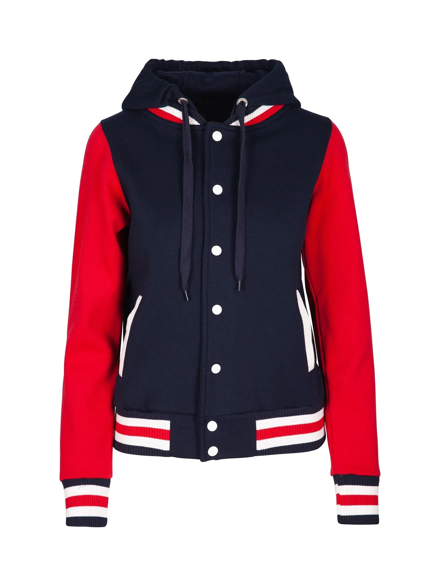 Ladies Varsity Jacket & Hood - FB97UN