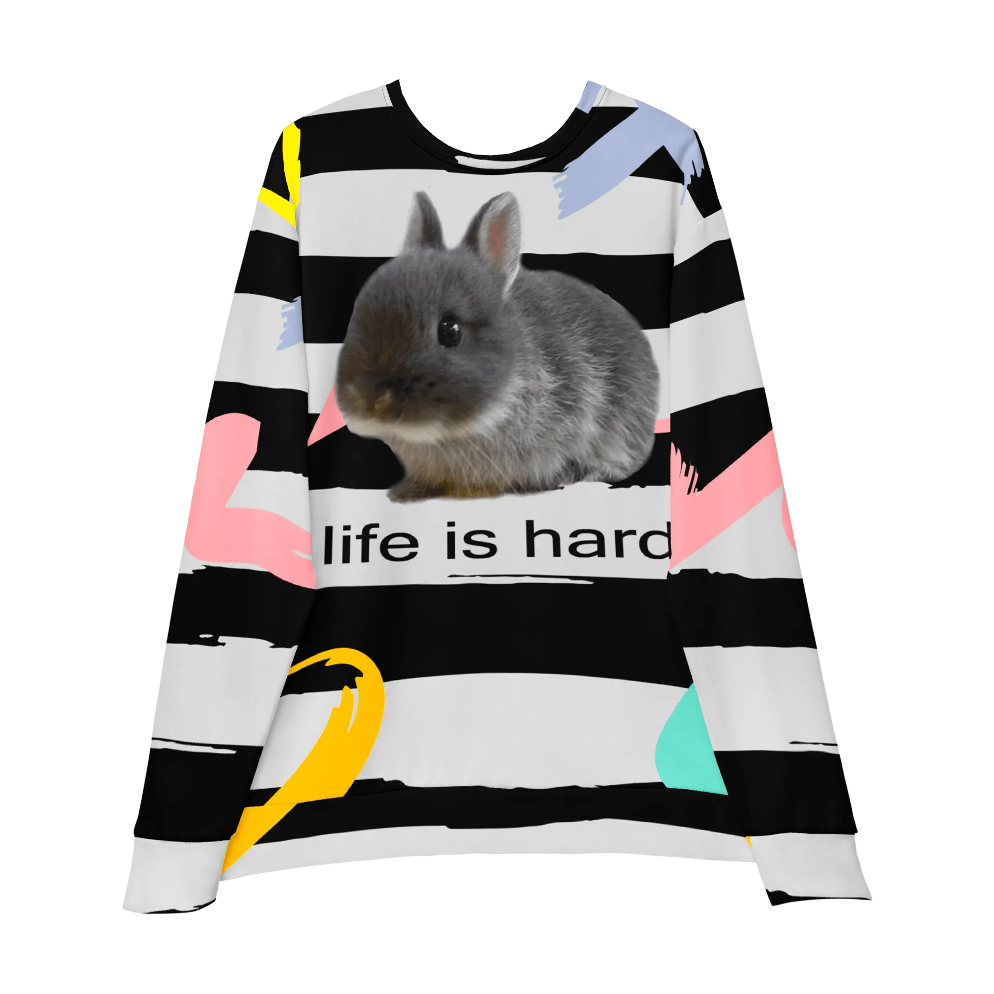 Life Is Hard Remix® Unisex Sweatshirt (7 pieces for sale)