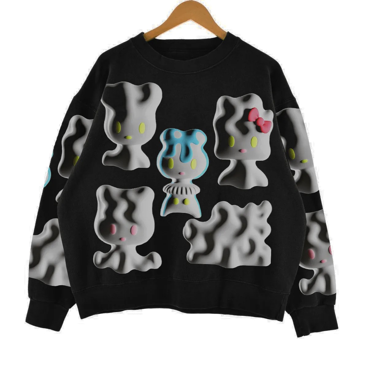 Lil Alien Ghosts 3® Light Sweatshirt (unisex)