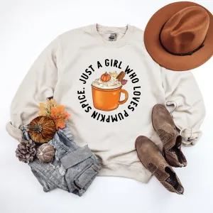 Loves Pumpkin Spice | Sweatshirt