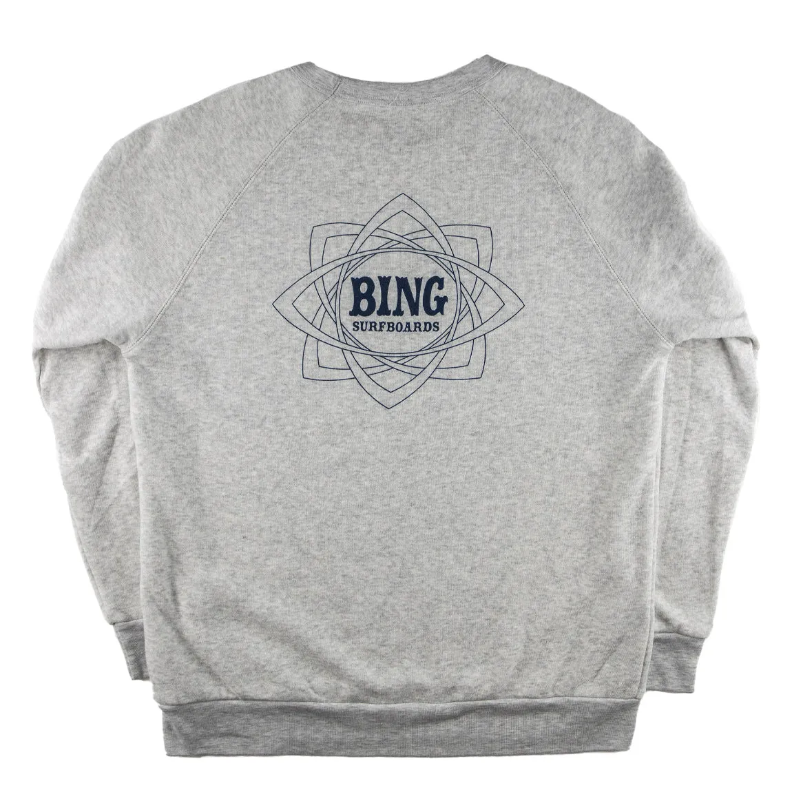 MANDALA II Premium Crew Sweatshirt - Light Grey