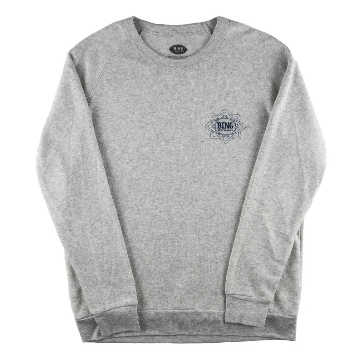 MANDALA II Premium Crew Sweatshirt - Light Grey