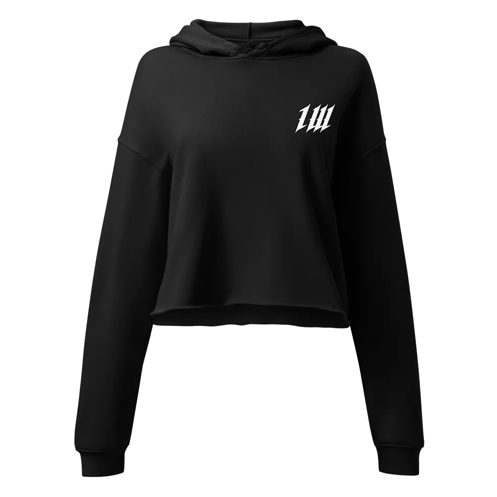 Minimal Womens Crop Hoodie