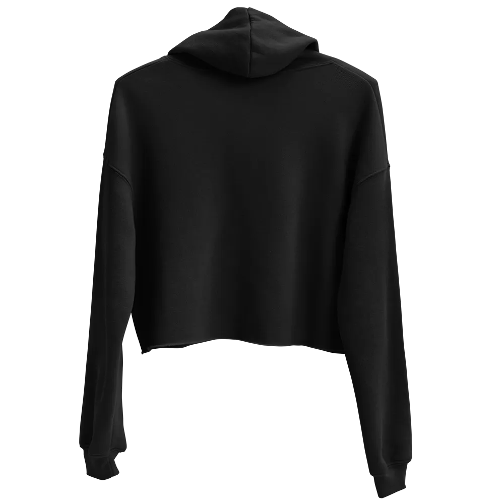 Minimal Womens Crop Hoodie