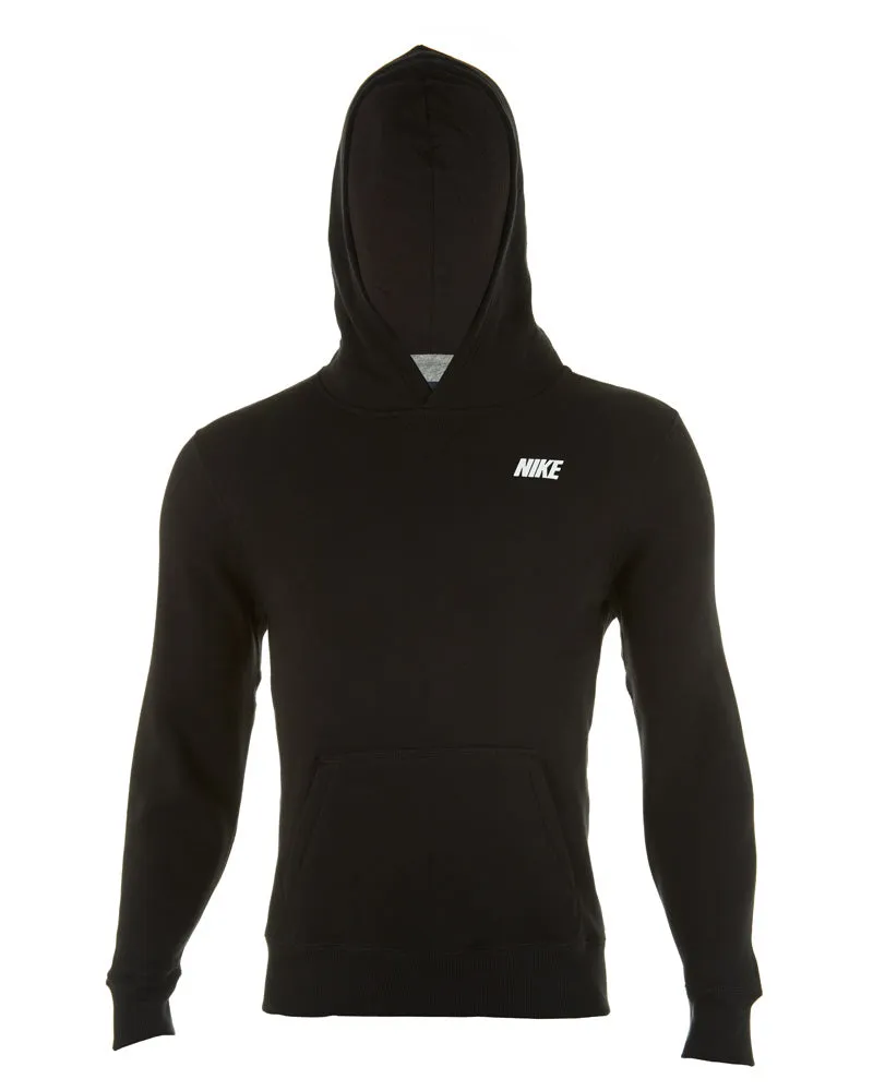 Nike Knitted Black Sweatshirt Hoodie BIG KIDSstyle # 578483