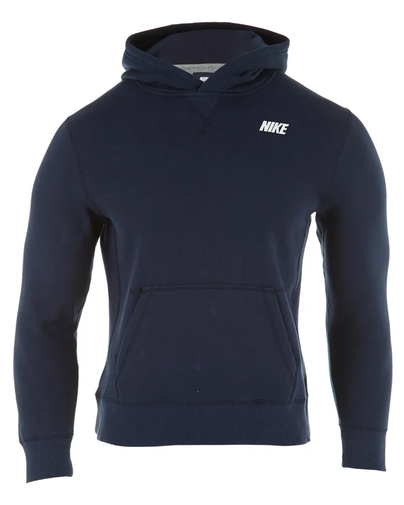 Nike Knitted Black Sweatshirt Hoodie BIG KIDSstyle # 578483