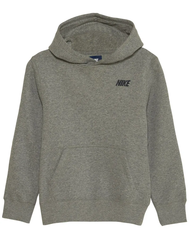 Nike Knitted Black Sweatshirt Hoodie BIG KIDSstyle # 578483