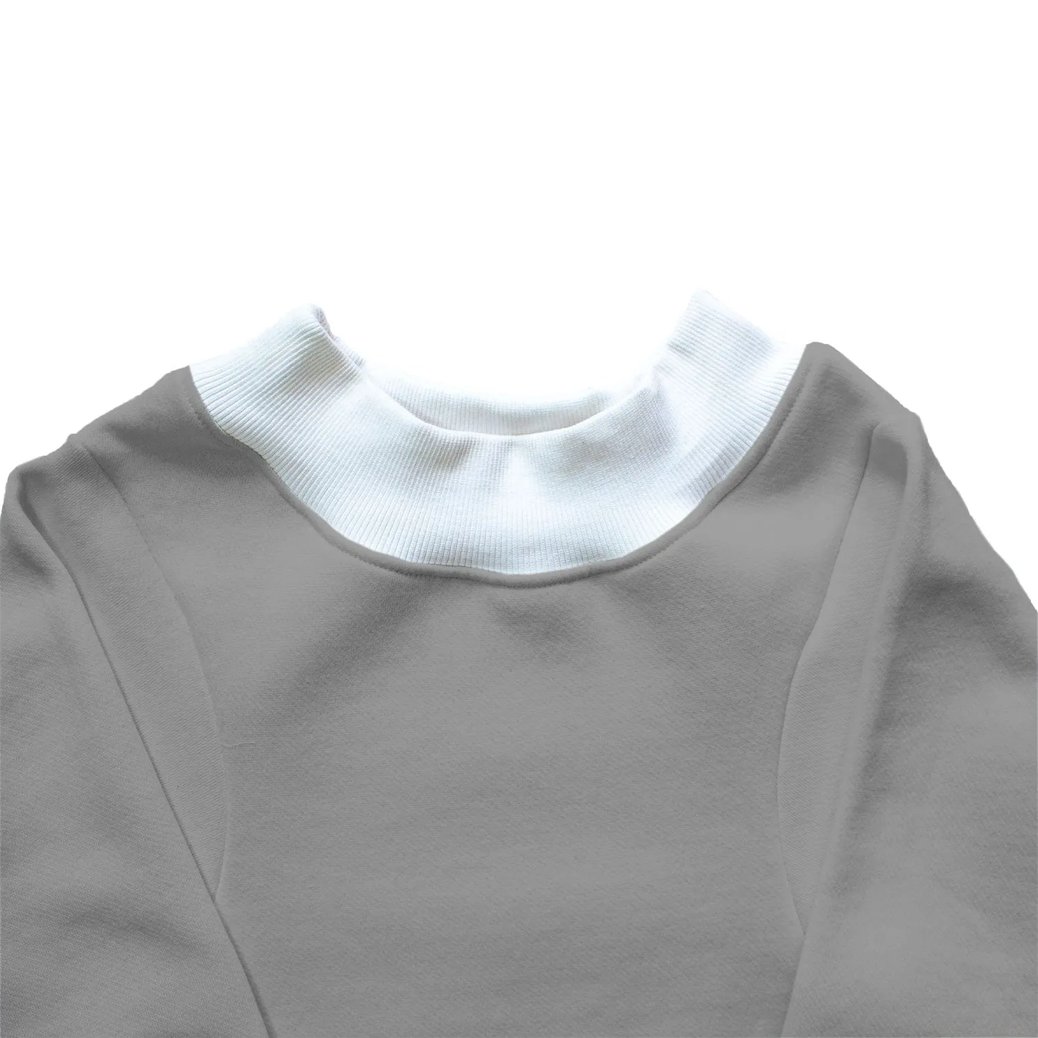 Ruse 'Basics' Crafty Crew Neck Full Sleeve Plain Sweatshirt For Dogs