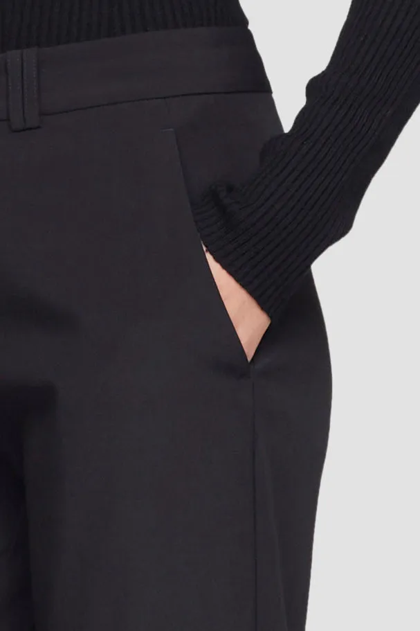 Slim Trouser W Back Slit