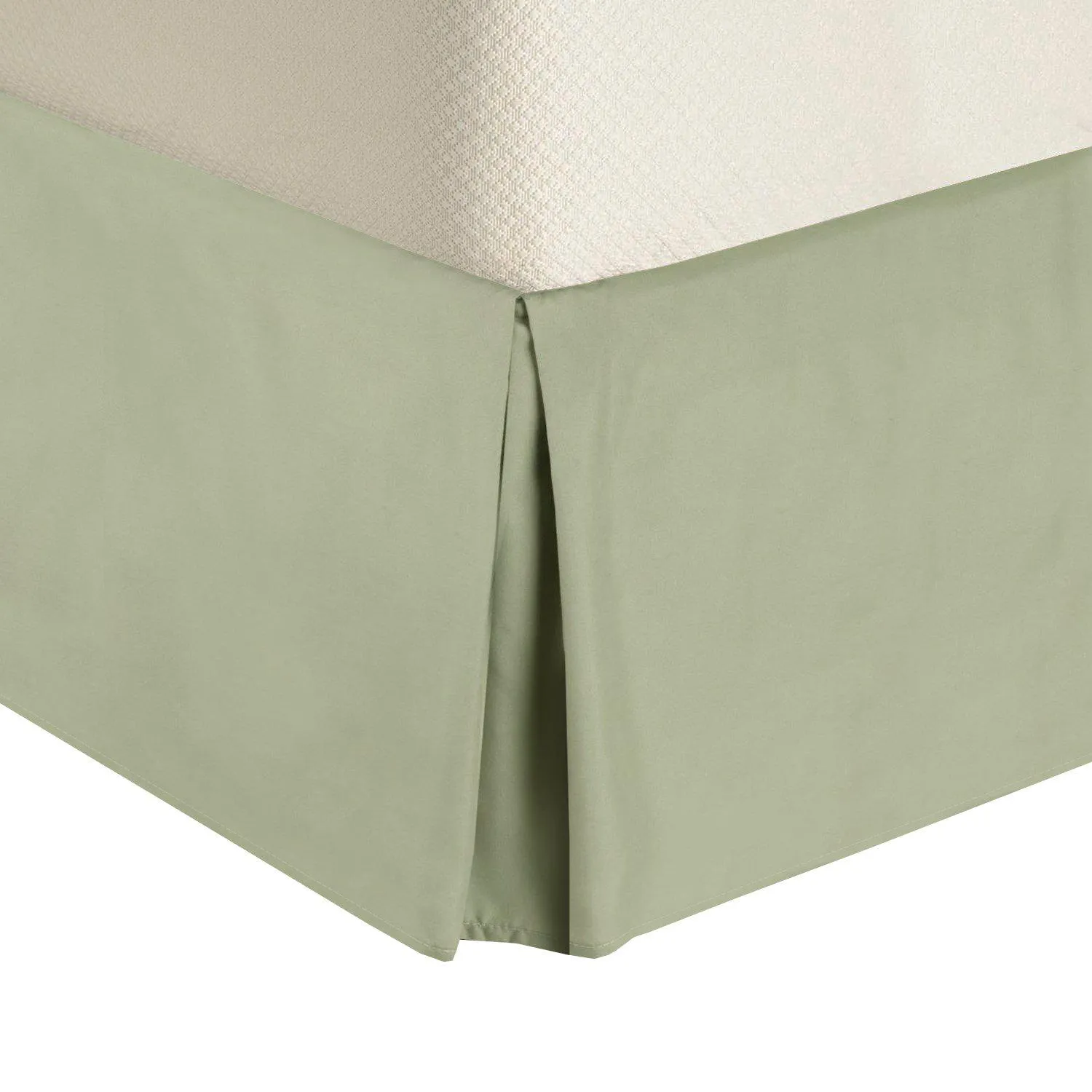 Split Corner 100% Cotton Solid 300TC Bed Skirts