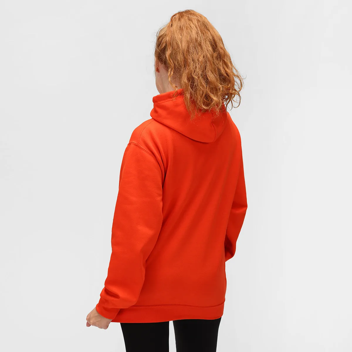 Sunset Orange Diamond Hoodie