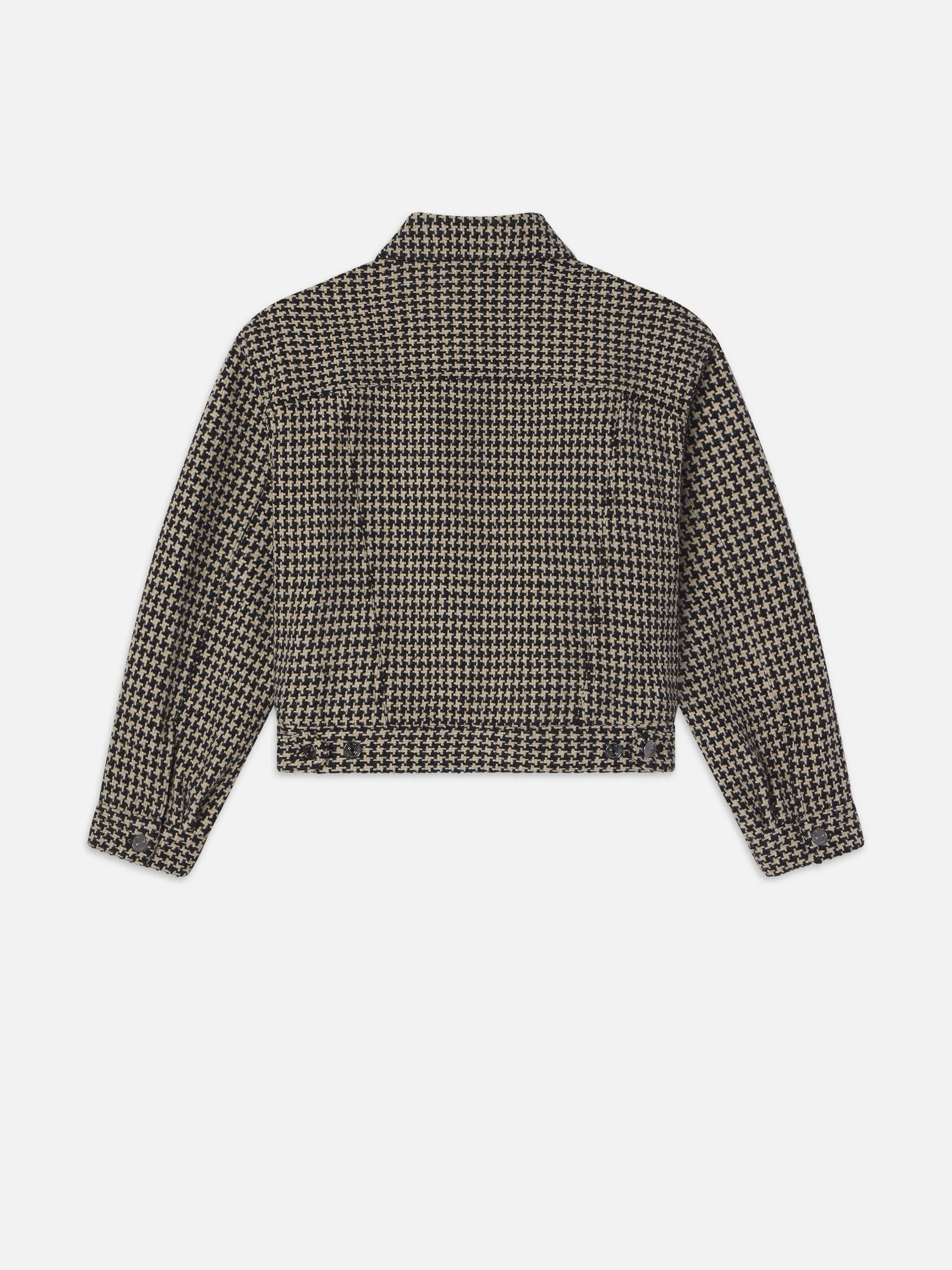 The Tweed Boxy Jacket -- Houndstooth