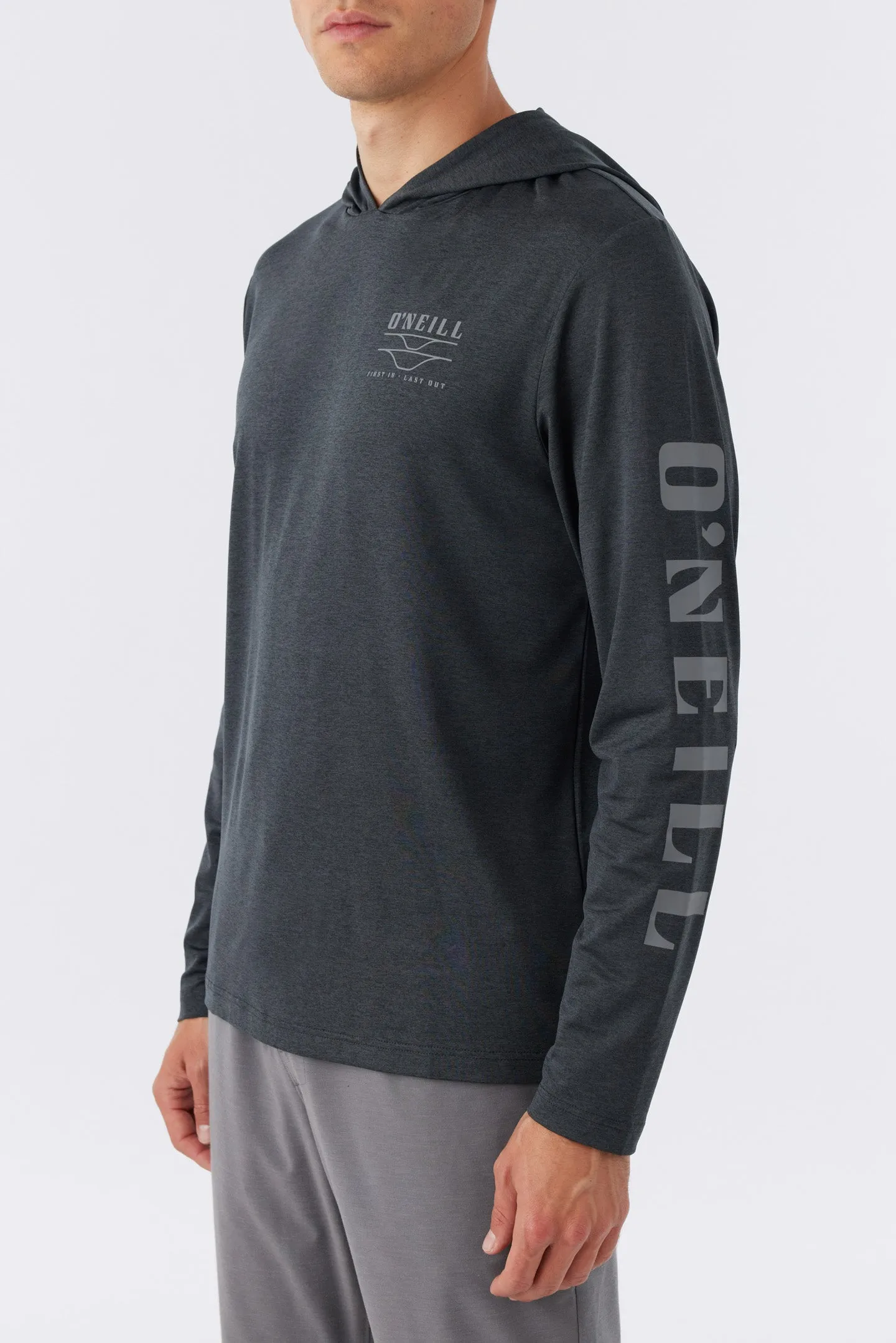 TRVLR UPF HOODED SNAP LONG SLEEVE