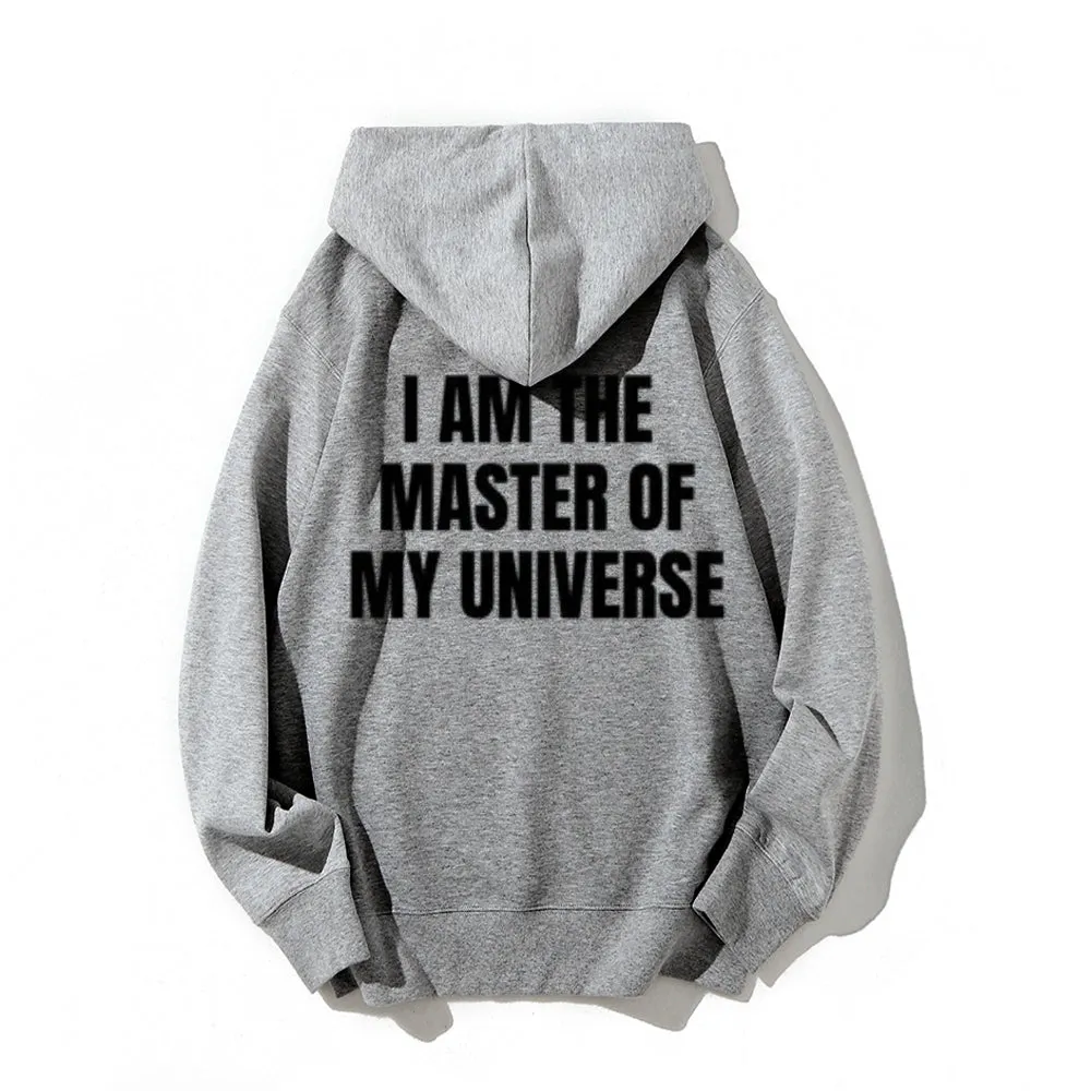 Women I AM THE MASTER OF MY UNIVERSE Graphic Hoodies